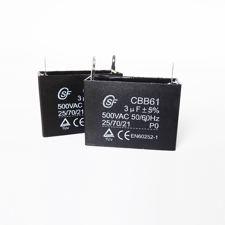 CBB61-500VAC-3uF-Solo 2 de certificación de tapar